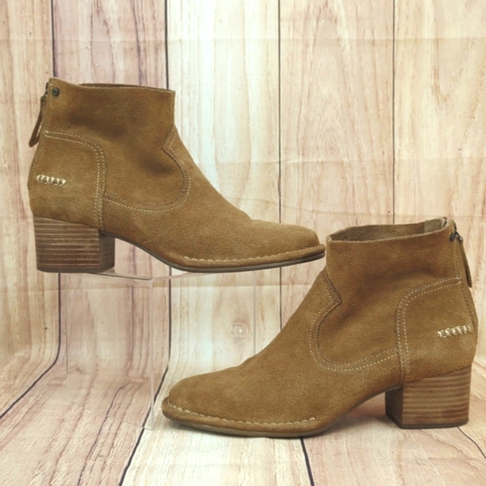UGG Bandera Suede Ankle Boots in Chestnut/Tan Sz 8.5 - Picture 6 of 9